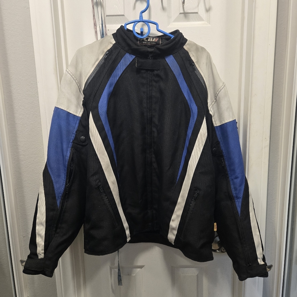 Frank Thomas XTi II Hyper Tec Armored Padded Motorcycle Jacket Size 2XL